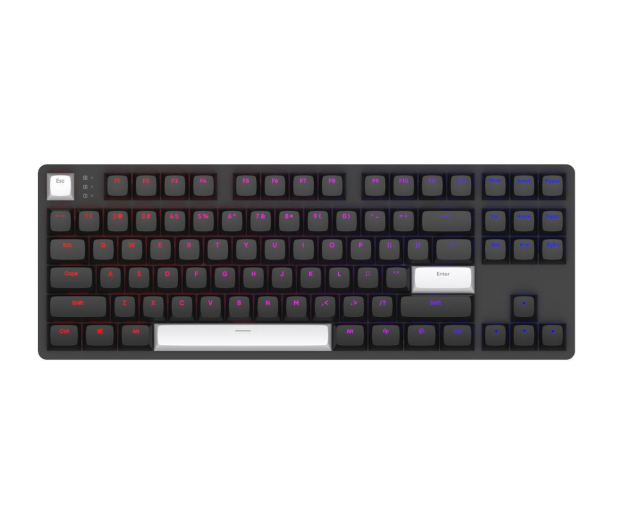 DARK PROJECT DPO87 Black TKL G3MS Sapphire Hot-Swap DPP87_GSH_BLACK_ANSI_ENG - 1279857 - zdjęcie